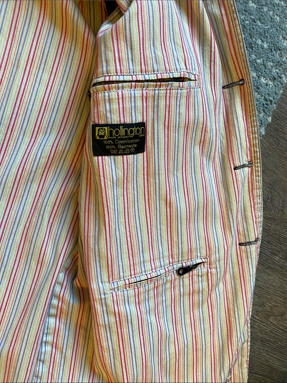 Hollington Striped Work Jacket - Picture 11 of 12
